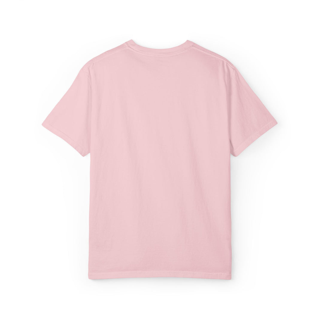 GLP-1 of a Kind Embroidered T-Shirt-GLP-1 of a Kind Embroidered T-Shirt, Blossom, product-only rear view
