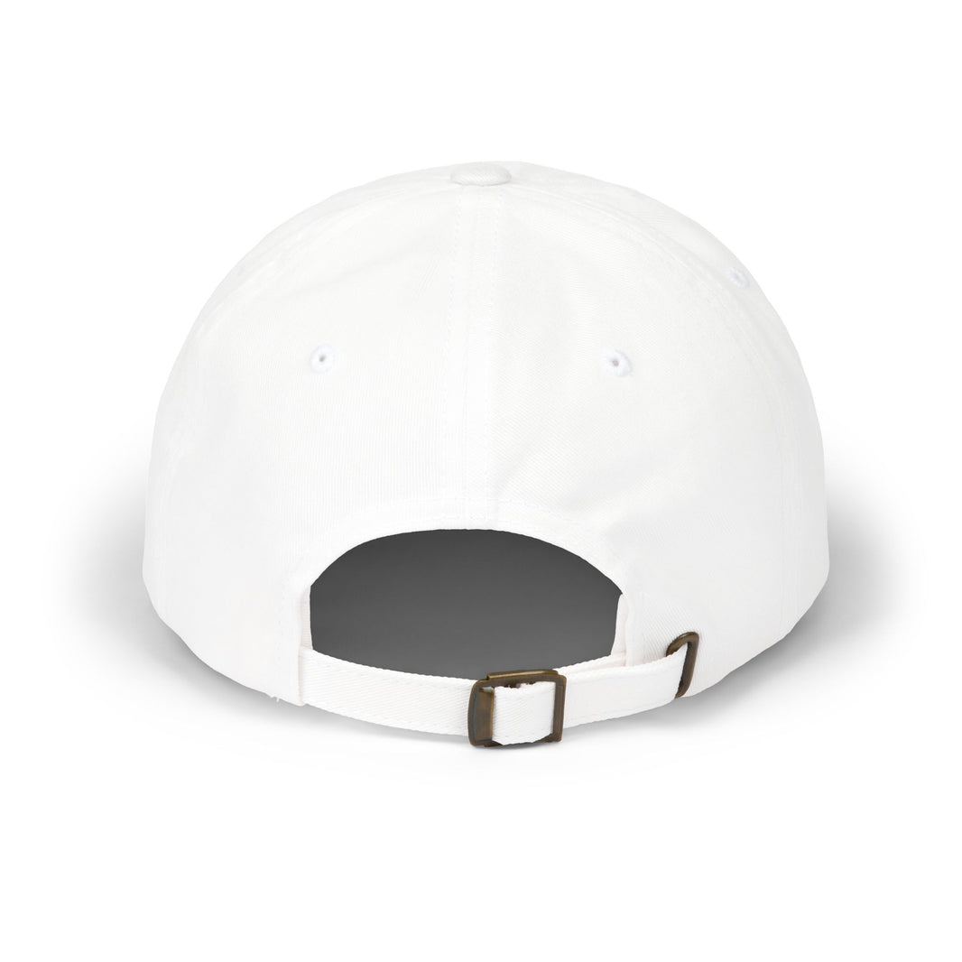 GLP-1 of a Kind Embroidered Dad Hat-GLP-1 of a Kind Embroidered Dad Hat, White, product-only rear view