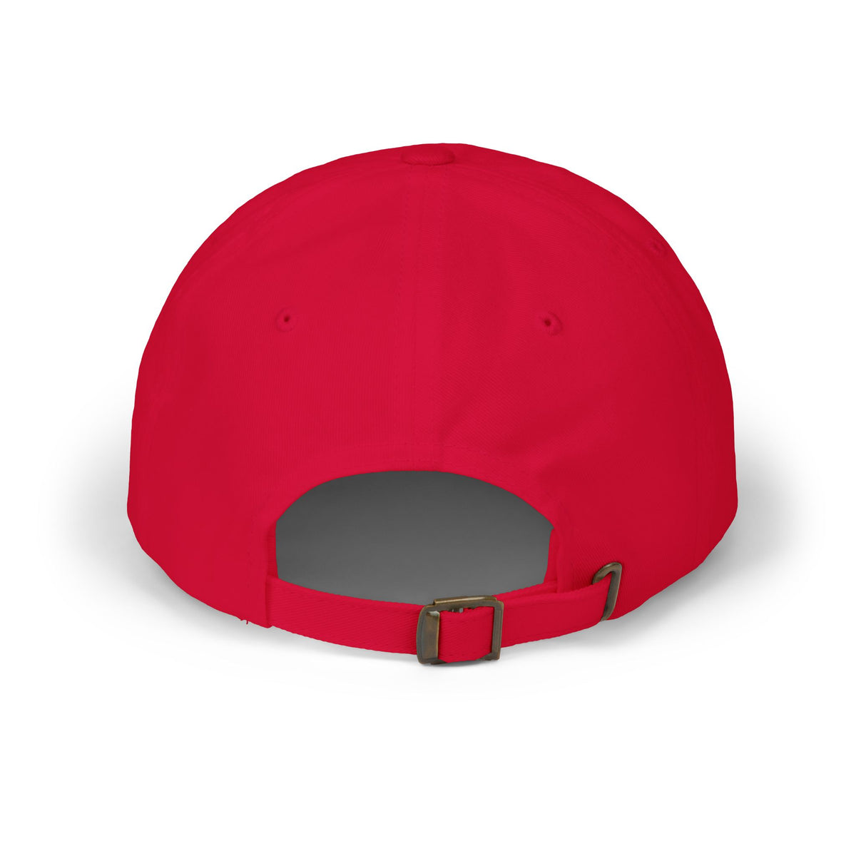 GLP-1 of a Kind Embroidered Dad Hat-GLP-1 of a Kind Embroidered Dad Hat, Cranberry, product-only rear view