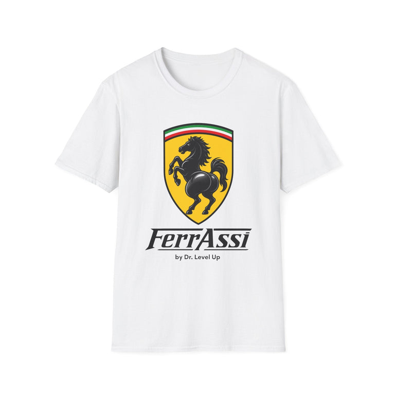 Ferassi BBL Horse T-Shirt, White, product front