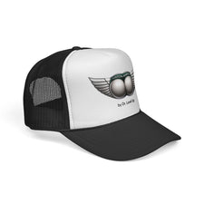 ASSton Martin BBL Trucker Cap, Black, product three-quarter