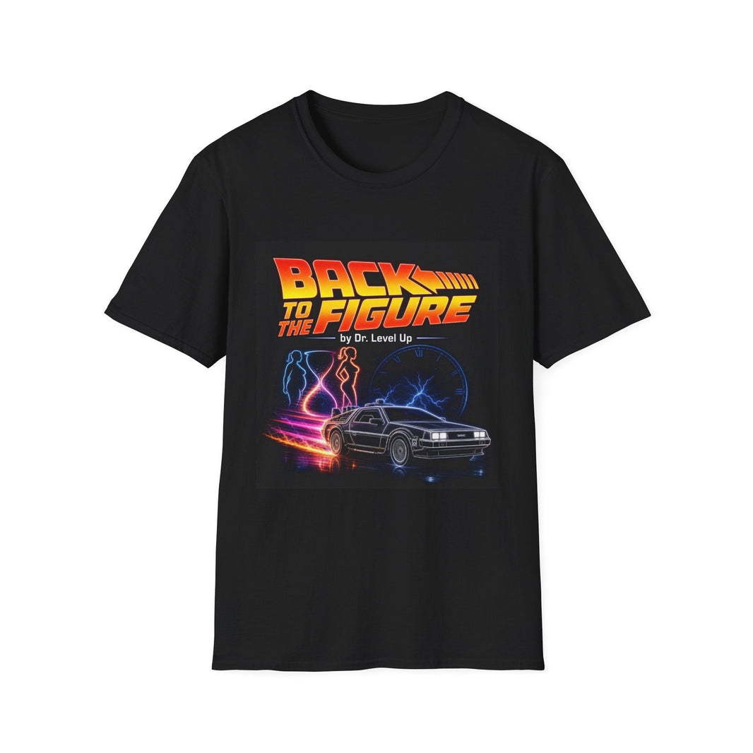 Back to the Figure T-Shirt, Black, product front