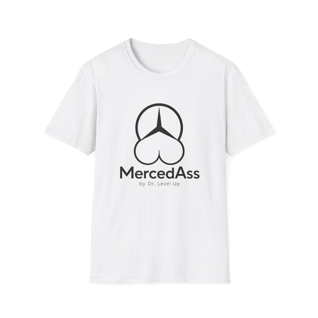 MercedASS BBL T-Shirt, White, product front