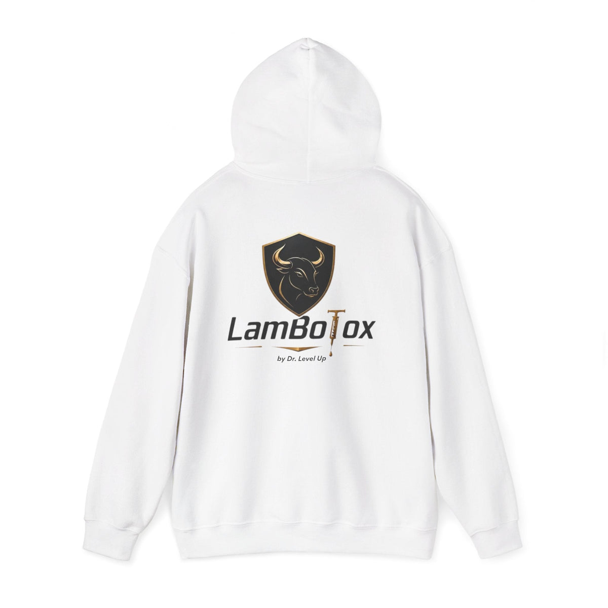 LamboTox Hoodie-LamboTox Hoodie, White, product back