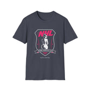 NHL - National Hourglass League Unisex Softstyle T-Shirt, Heather Navy, product front