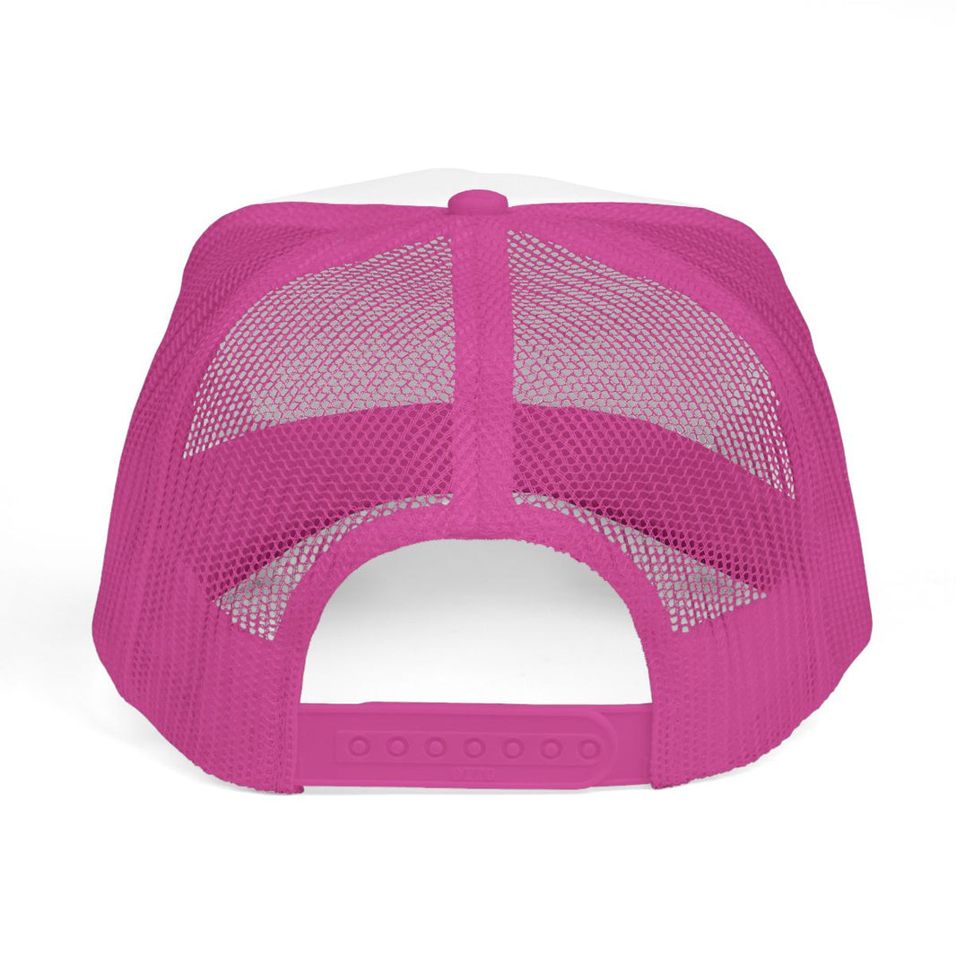 MLB - Major League BBL Trucker Cap-MLB - Major League BBL Trucker Cap, Pink, rear mesh and snap closure
