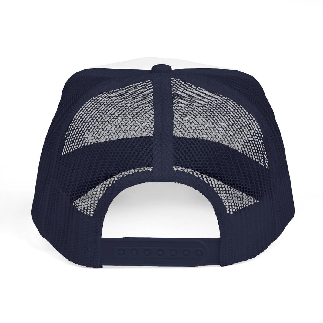 Boobs Butts & Beyond Trucker Cap-Boobs Butts & Beyond Trucker Cap, Dark Navy, rear mesh and snap closure