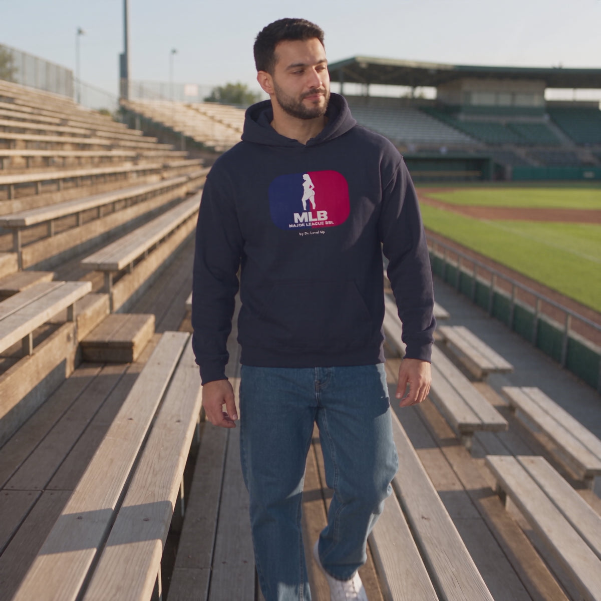 MLB - Major League BBL Hoodie-MLB - Major League BBL Hoodie, 10-second square lifestyle video