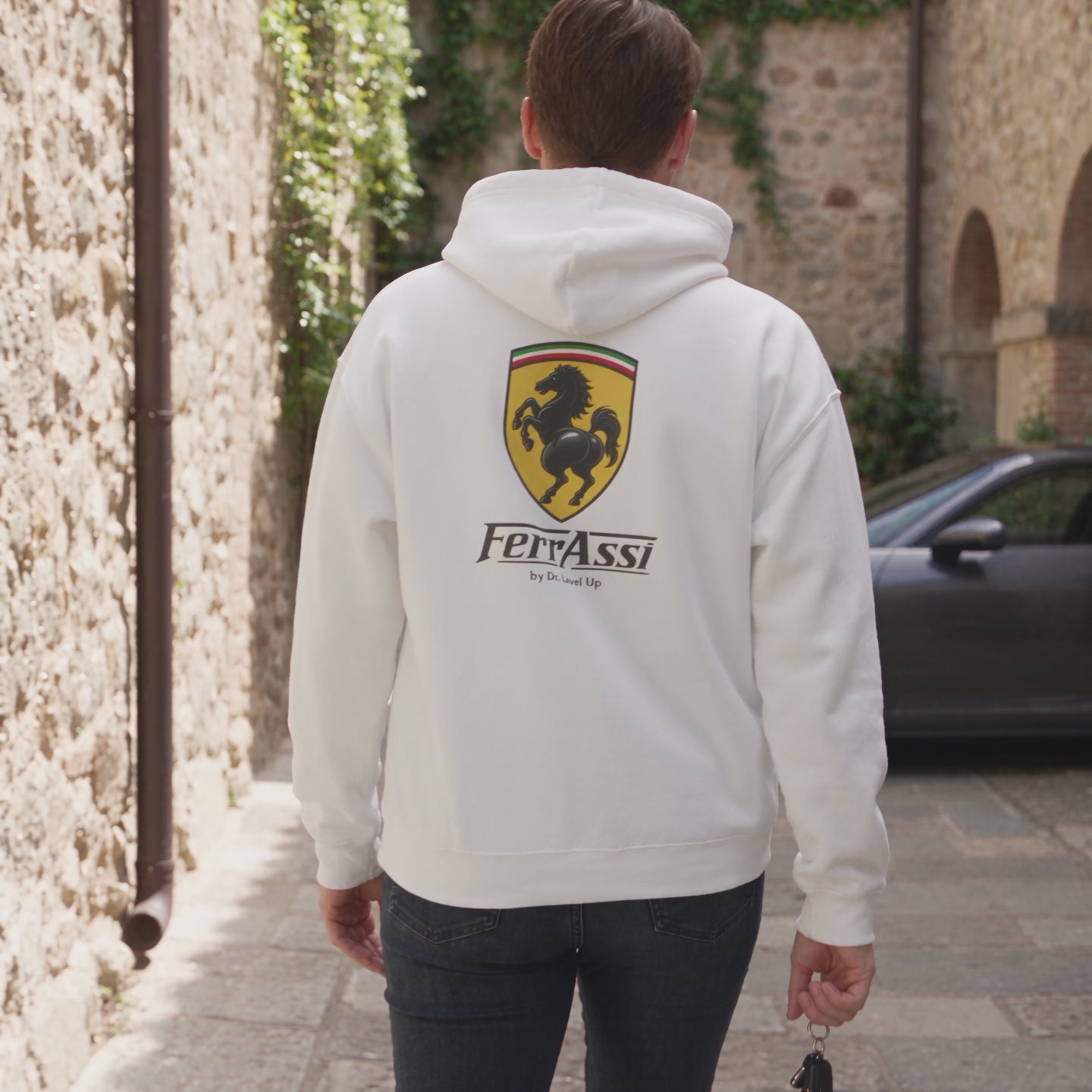 Ferassi BBL Horse Hoodie, 10-second square lifestyle video