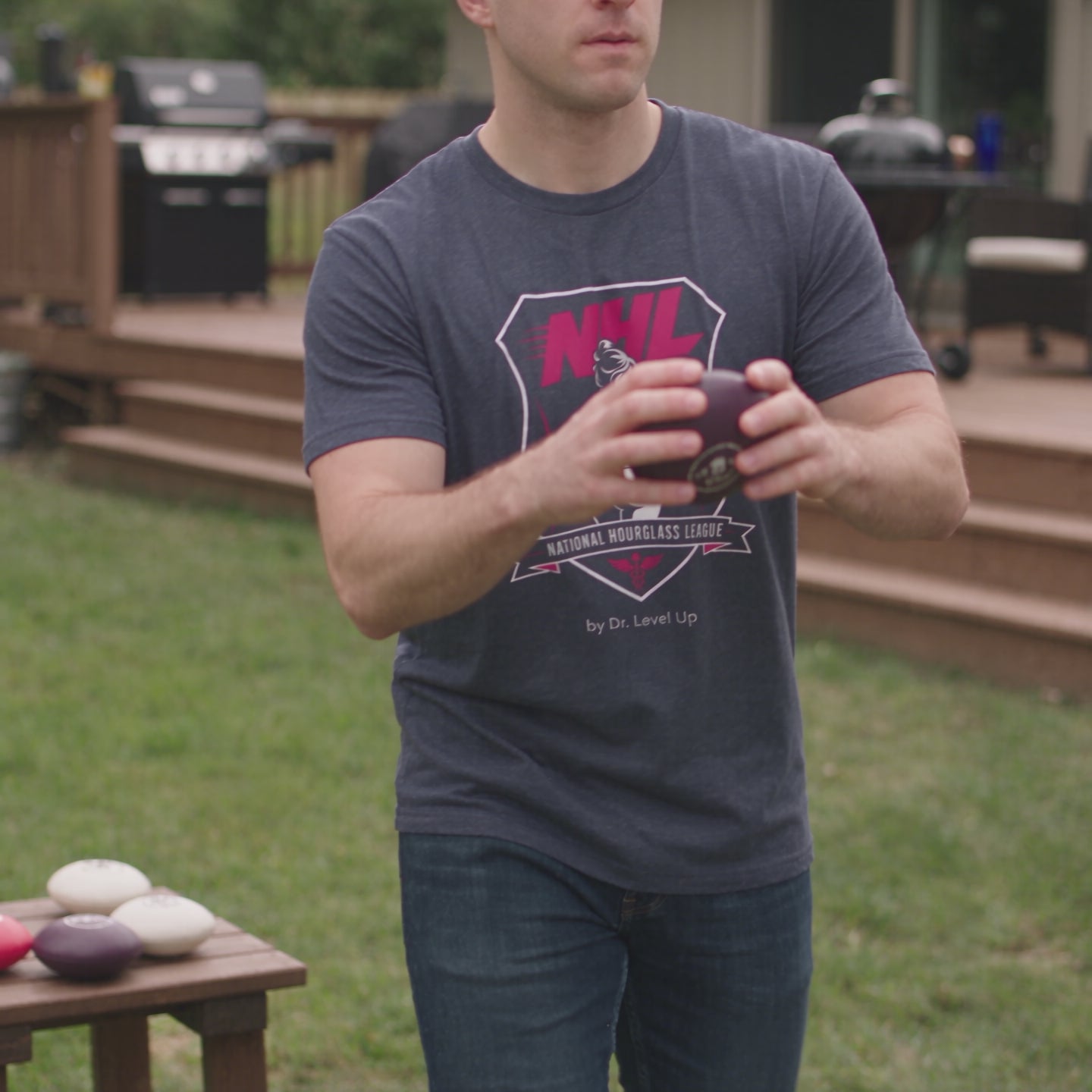 NHL - National Hourglass League Unisex Softstyle T-Shirt, 10-second square lifestyle video