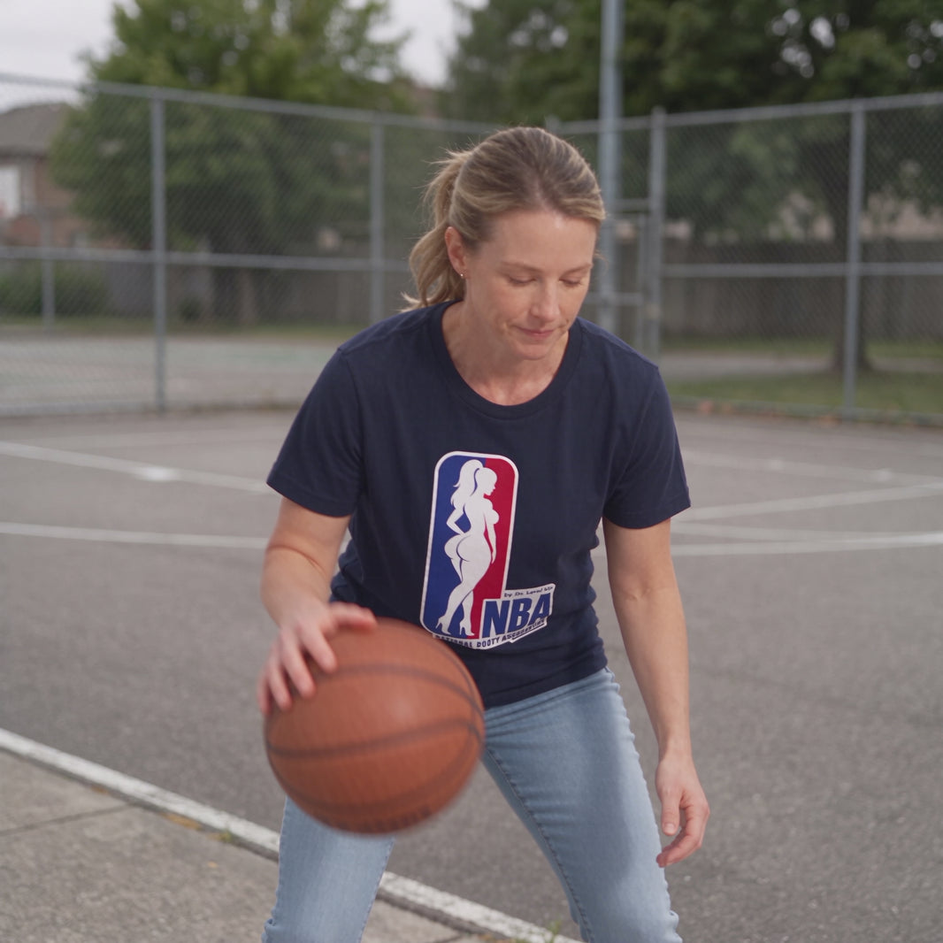 NBA - National Booty Association T-Shirt-NBA - National Booty Association T-Shirt, 10-second square lifestyle video