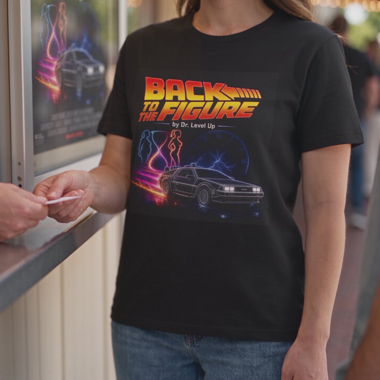 Back to the Figure T-Shirt, 10-second square lifestyle video
