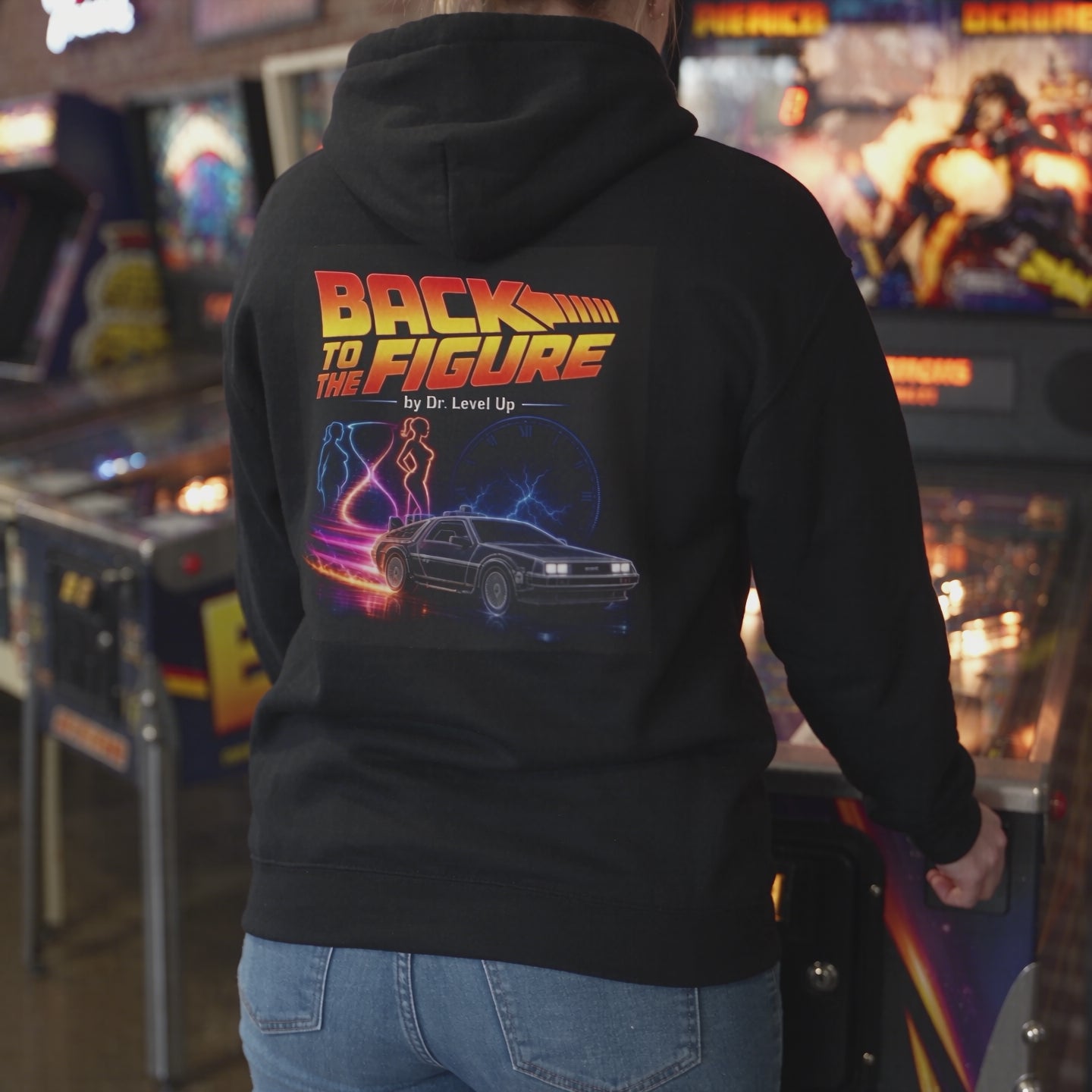 Back to the Figure Hoodie, 10-second square lifestyle video