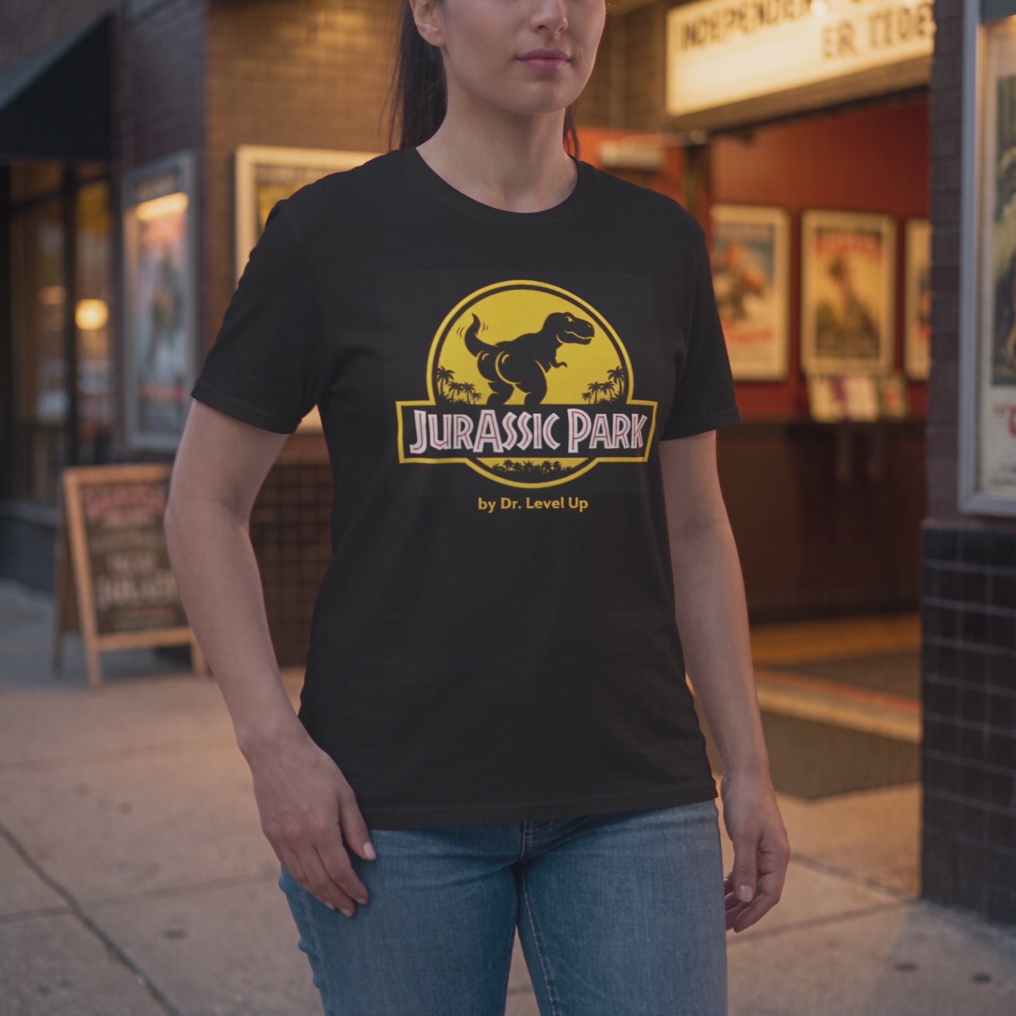 JurASSic Park BBL Dinosaur T-Shirt, 10-second square lifestyle video