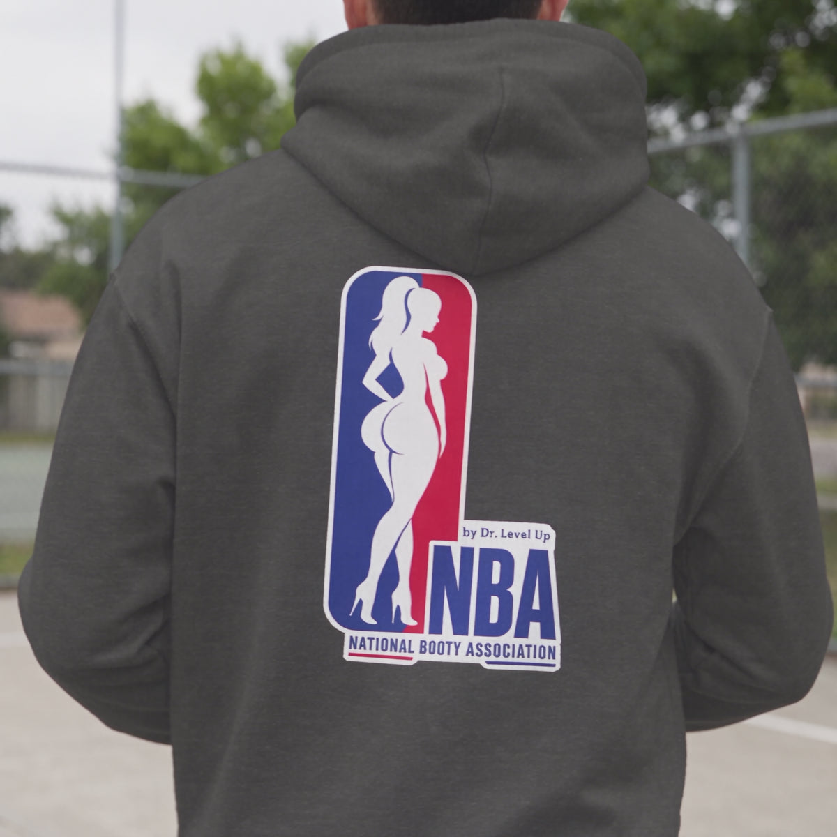 NBA - National Booty Association Hoodie-NBA - National Booty Association Hoodie, 10-second square lifestyle video