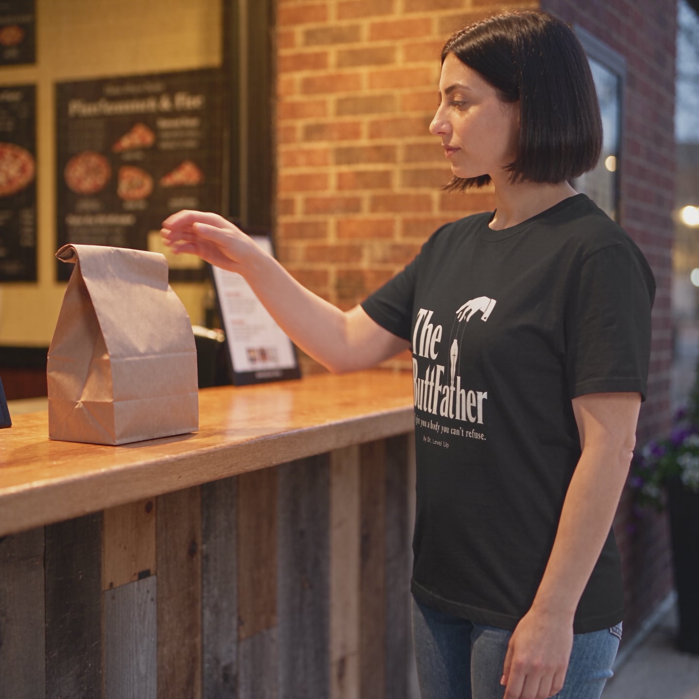 The Buttfather T-Shirt, 10-second square lifestyle video