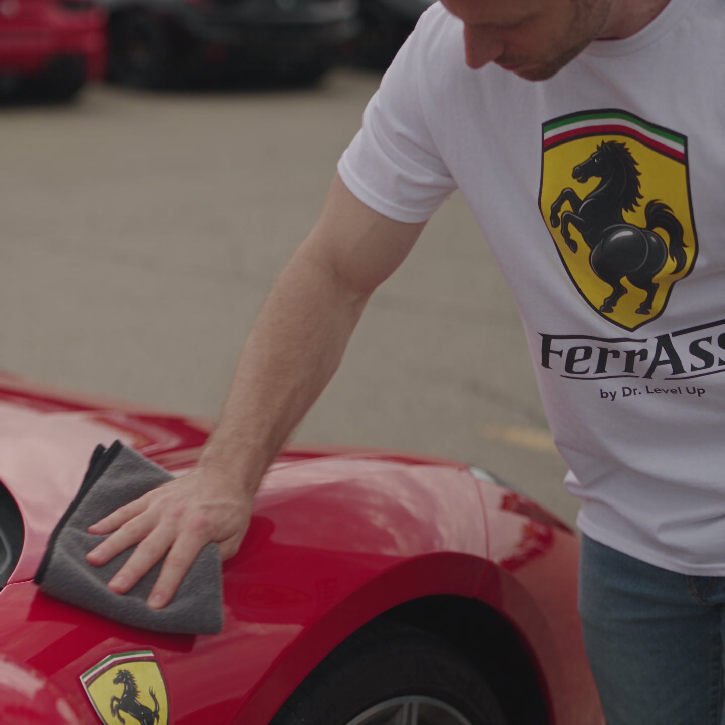 Ferassi BBL Horse T-Shirt, 10-second square lifestyle video