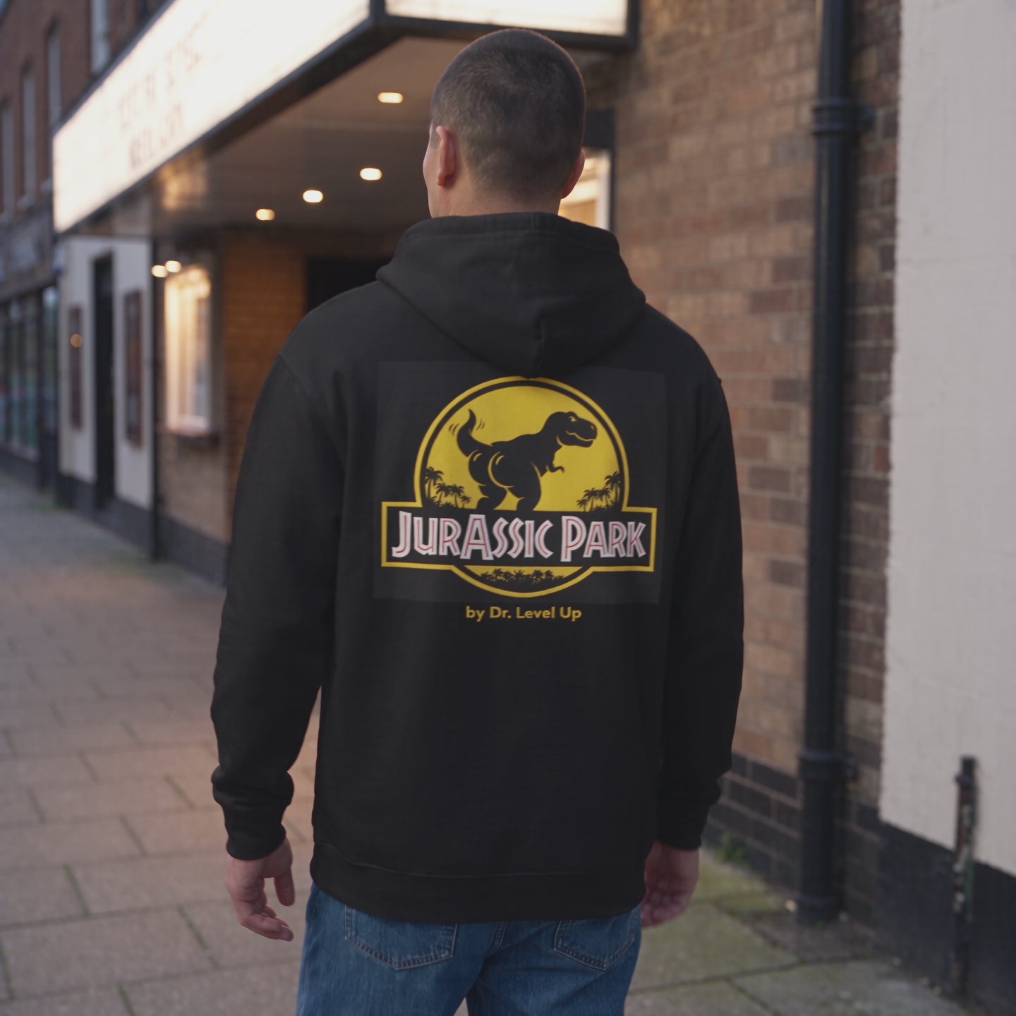 JurASSic Park BBL Dinosaur Hoodie, 10-second square lifestyle video