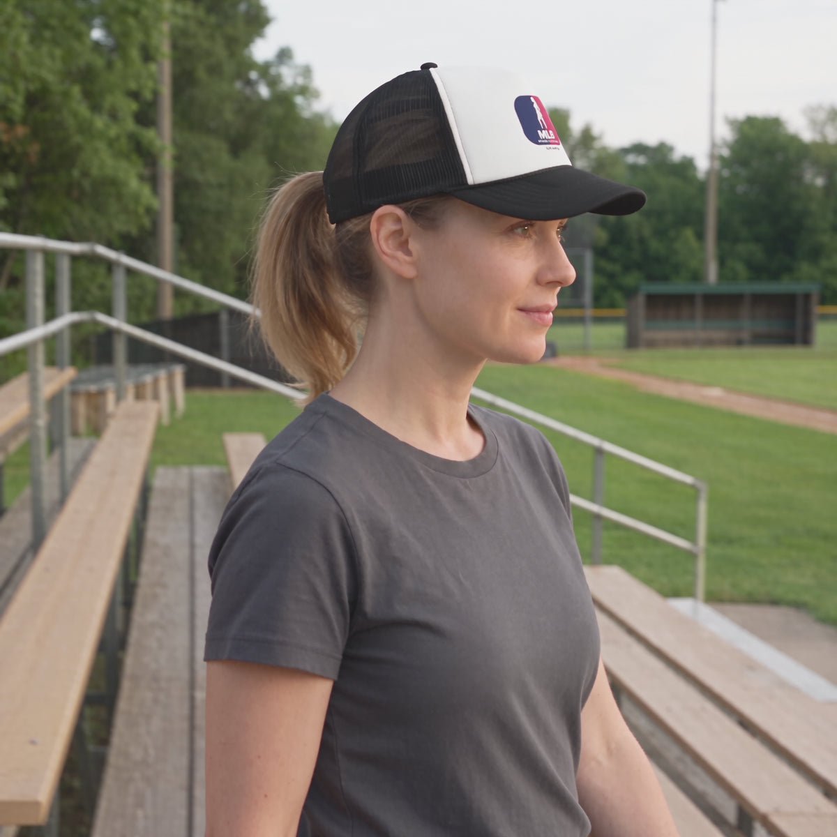 MLB - Major League BBL Trucker Cap-MLB - Major League BBL Trucker Cap, 10-second square lifestyle video